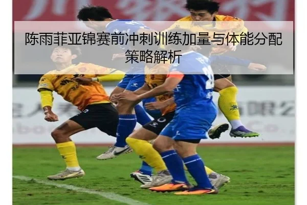 陈雨菲亚锦赛前冲刺训练加量与体能分配策略解析